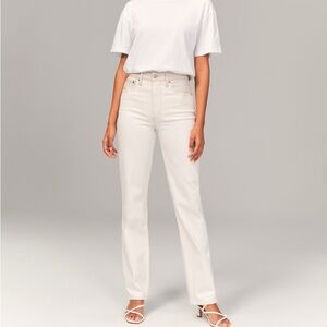 Abercrombie 90’s Straight Ultra High Rise Jeans